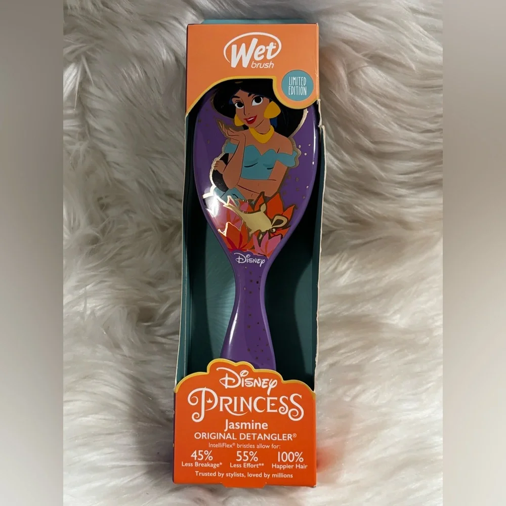 Disney Princess Aladdin Jasmine Wet Brush Limited Edition Original Detangler